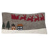 Hand Felted Wool Christmas Pillow Cover – Sleigh with Village – 12x24” - ARCADIA HOME